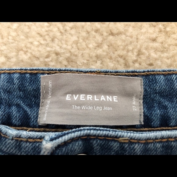 Everlane Denim - Everlane Wide Leg Jean size 27 Ankle